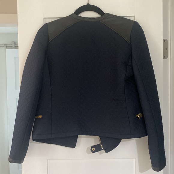 Club Monaco navy quilted jacket in good condition - Picture 2 of 5